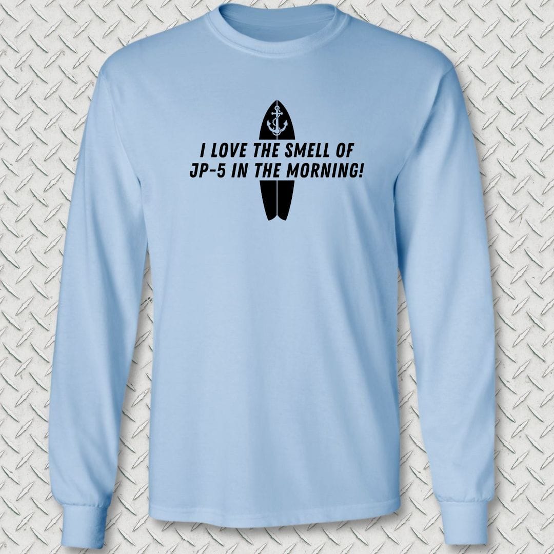 NavyHumor Long-sleeve S / Light Blue JP-5 In The Morning Long Sleeve Tee