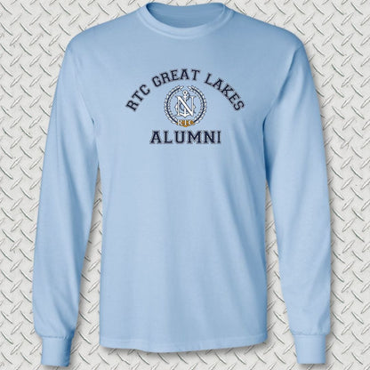 NavyHumor Long-sleeve S / Light Blue RTC Great Lakes Alumni Long Sleeve Tee