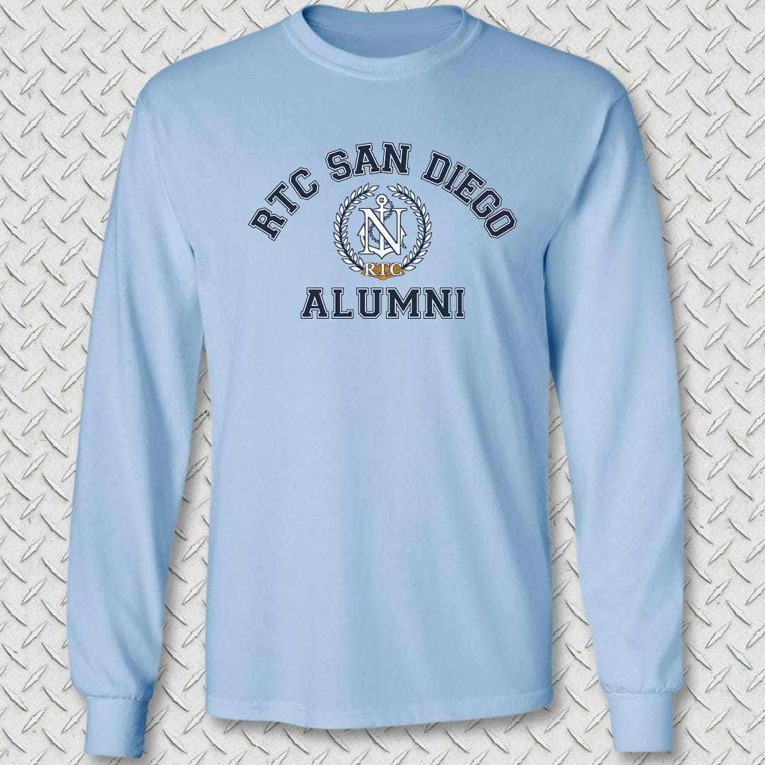 NavyHumor Long-sleeve S / Light Blue RTC San Diego Alumni Long Sleeve Tee