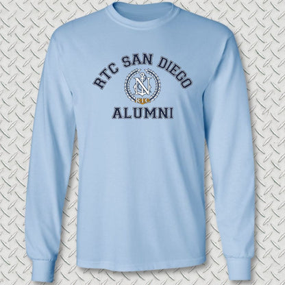 NavyHumor Long-sleeve S / Light Blue RTC San Diego Alumni Long Sleeve Tee