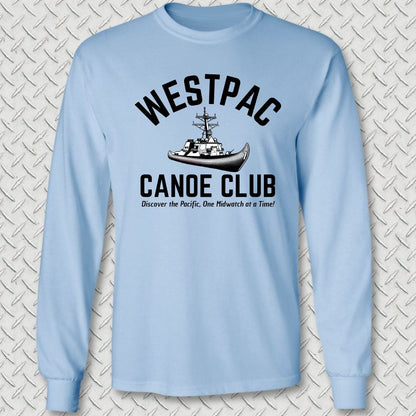 NavyHumor Long-sleeve S / Light Blue WestPac Canoe Club Long Sleeve Tee