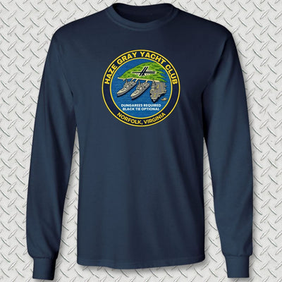 Haze Gray Yacht Club - Norfolk Long Sleeve Tee