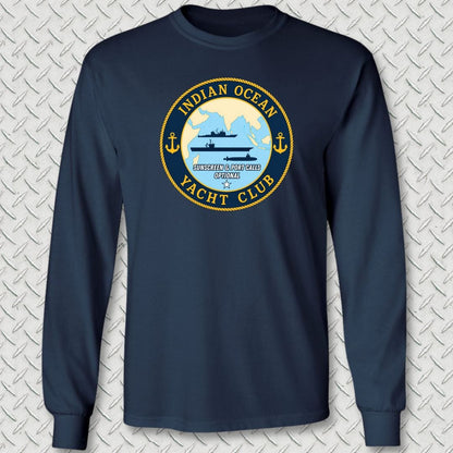 NavyHumor Long-sleeve S / Navy Indian Ocean Yacht Club Long Sleeve Tee