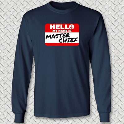 My Name Is Master Chief Long Sleeve Tee