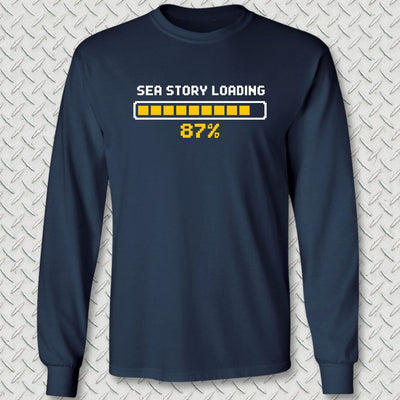 Sea Story Loading Screen Long Sleeve Tee