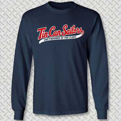 Tin Can Sailors - Greyhounds of the Fleet Long Sleeve Tee