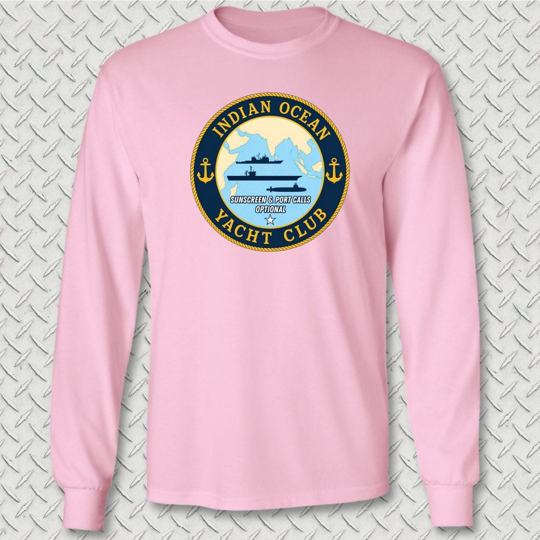NavyHumor Long-sleeve S / Pink Indian Ocean Yacht Club Long Sleeve Tee