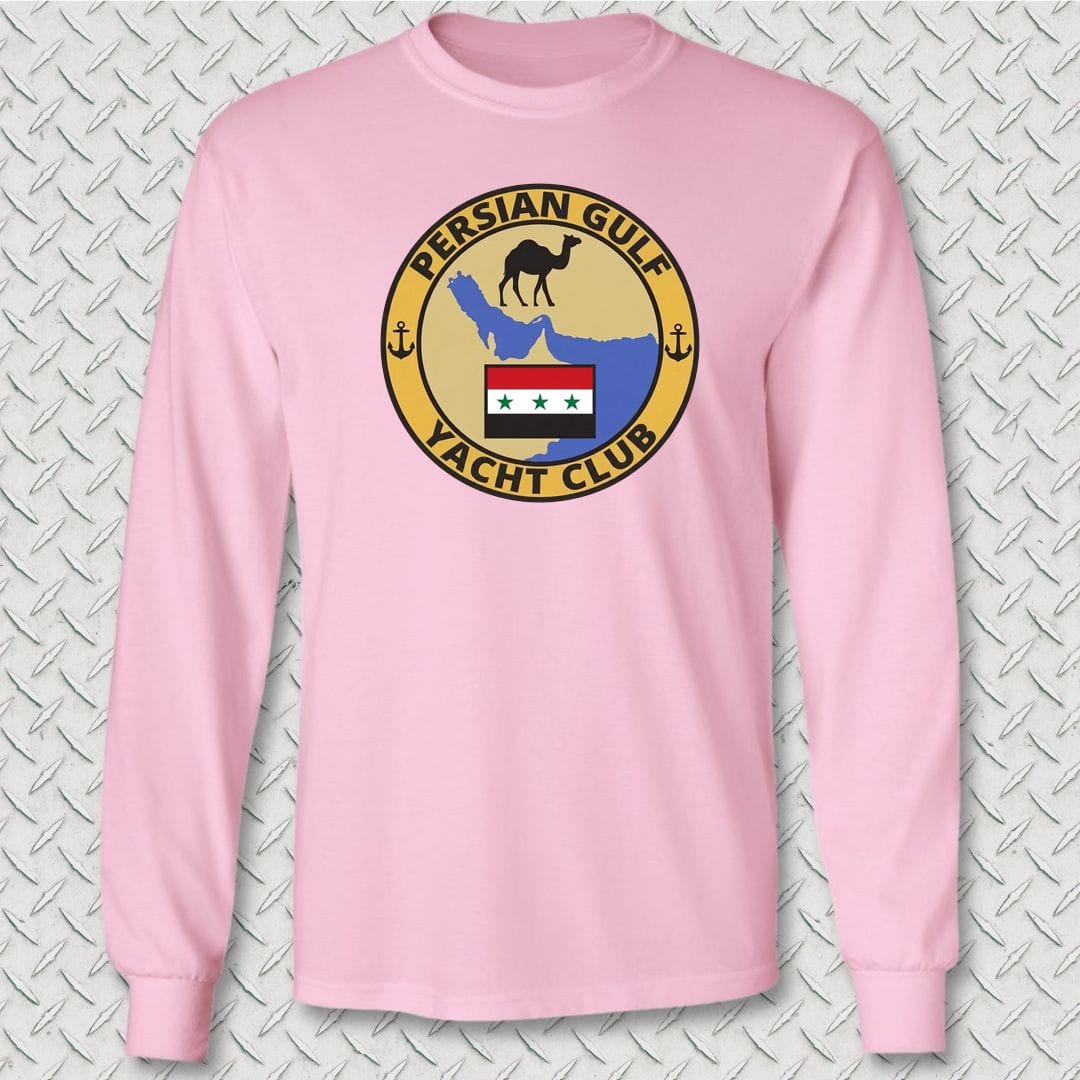NavyHumor Long-sleeve S / Pink Persian Gulf Yacht Club Long Sleeve Tee