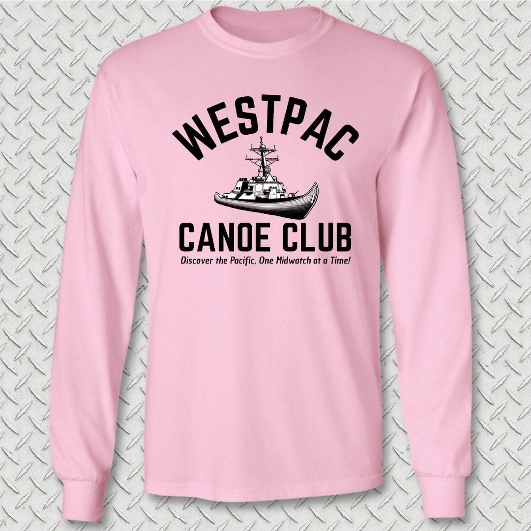 NavyHumor Long-sleeve S / Pink WestPac Canoe Club Long Sleeve Tee
