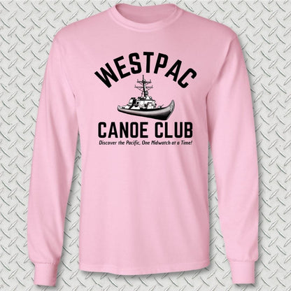 NavyHumor Long-sleeve S / Pink WestPac Canoe Club Long Sleeve Tee