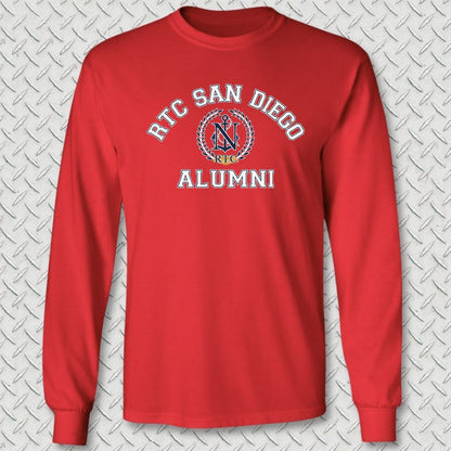 NavyHumor Long-sleeve S / Red RTC San Diego Alumni Long Sleeve Tee