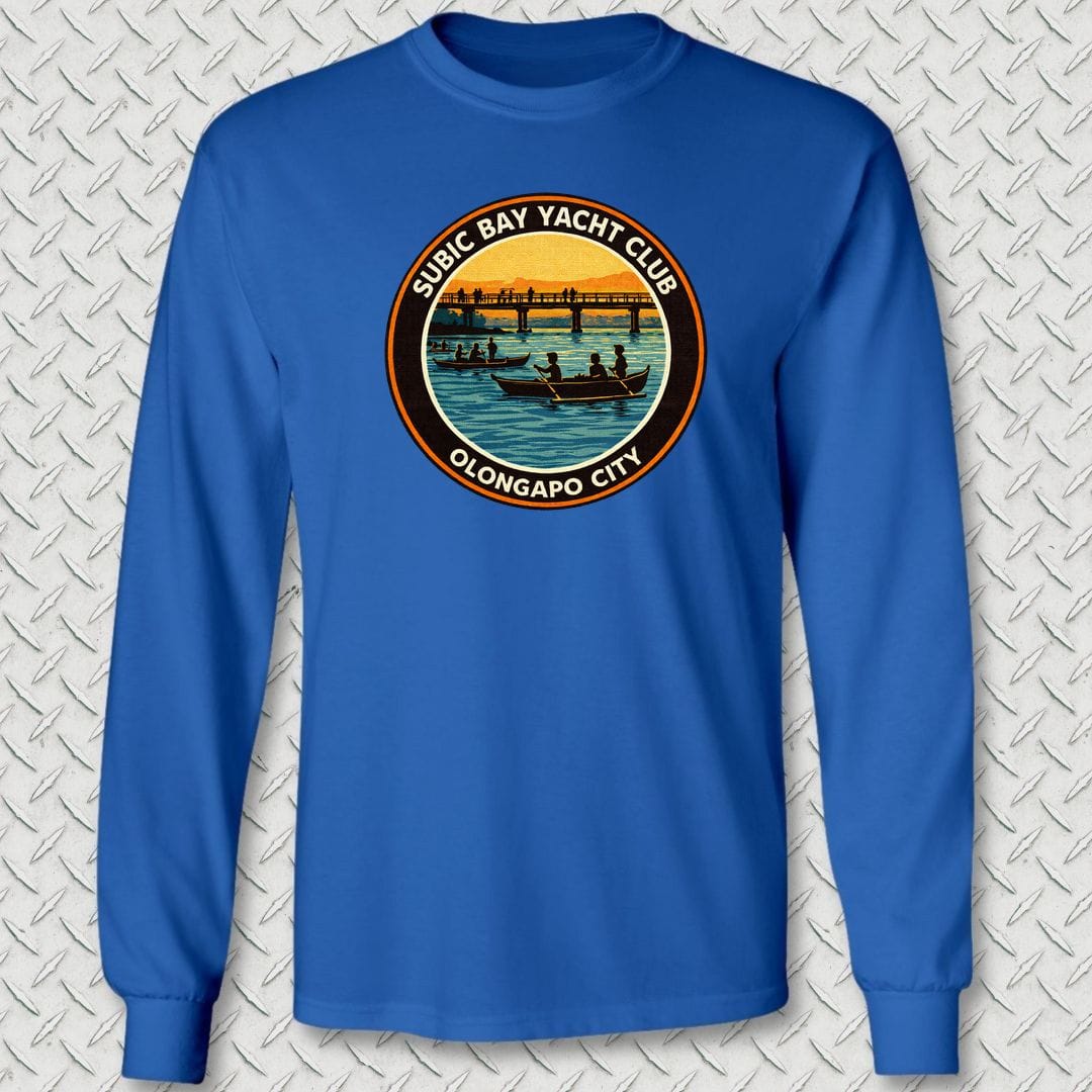 NavyHumor Long-sleeve S / Royal Blue Subic Bay Yacht Club Long Sleeve Tee
