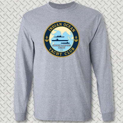 NavyHumor Long-sleeve S / Sport Grey Indian Ocean Yacht Club Long Sleeve Tee