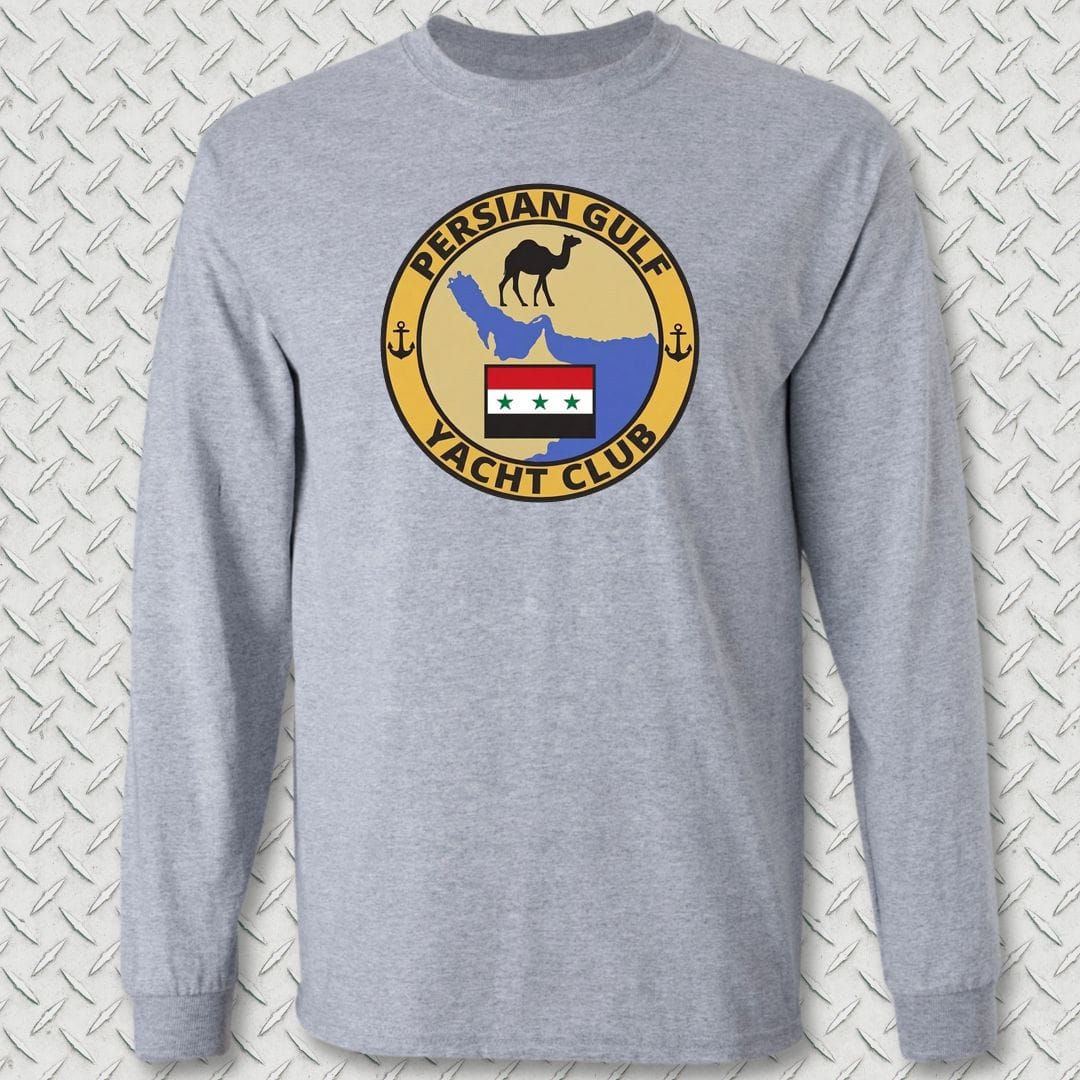 NavyHumor Long-sleeve S / Sport Grey Persian Gulf Yacht Club Long Sleeve Tee