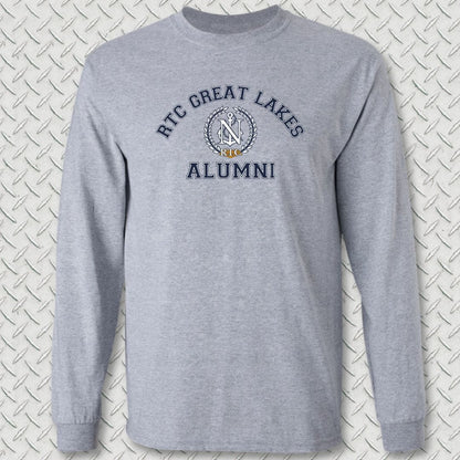 NavyHumor Long-sleeve S / Sport Grey RTC Great Lakes Alumni Long Sleeve Tee