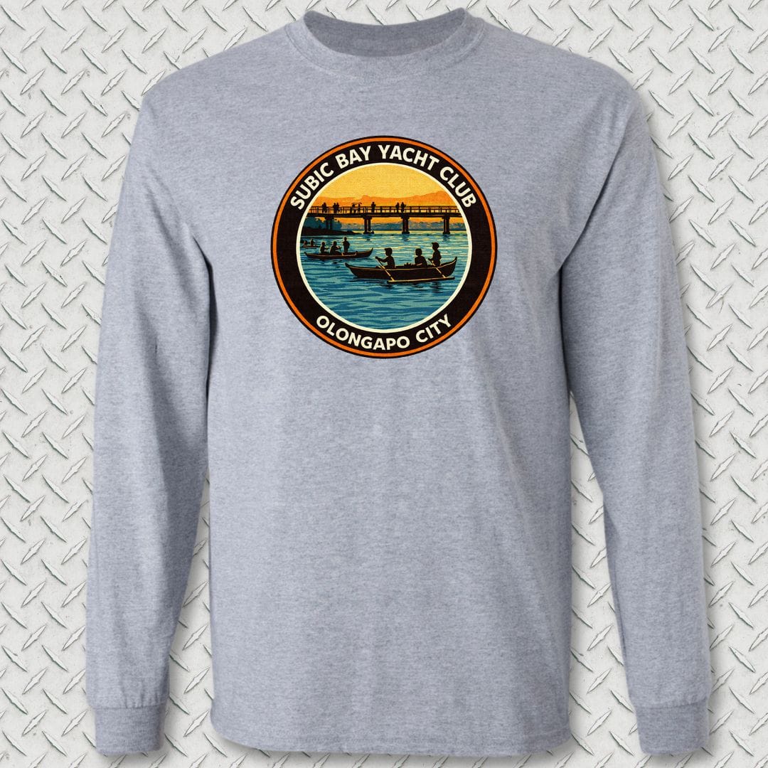NavyHumor Long-sleeve S / Sport Grey Subic Bay Yacht Club Long Sleeve Tee