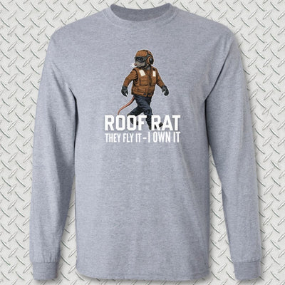 Brown Roof Rat Long Sleeve Tee