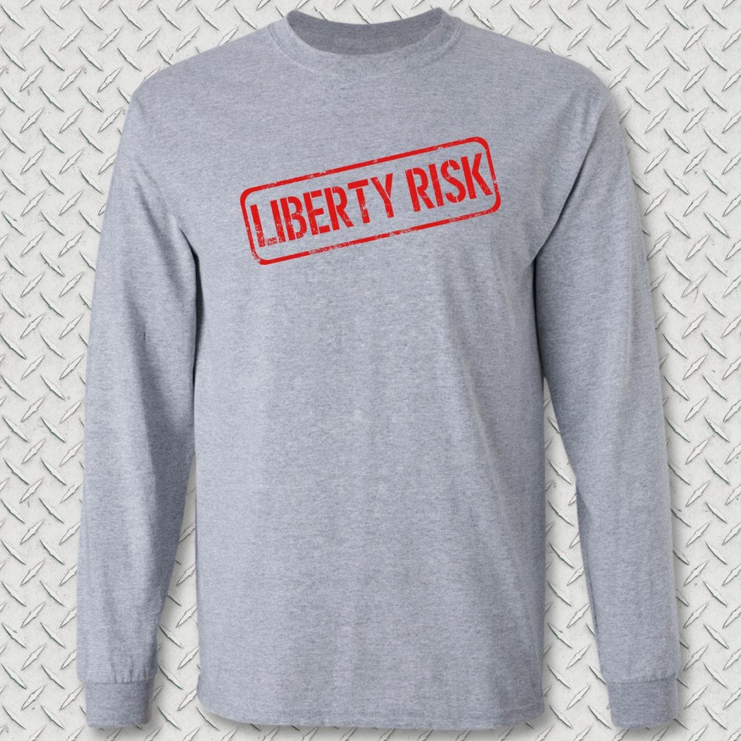 NavyHumor Long-sleeve Sport Grey / S Liberty Risk Long Sleeve Tee