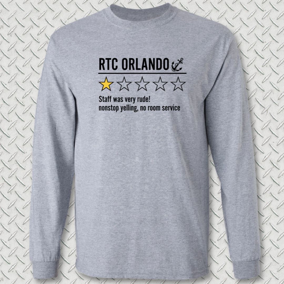 NavyHumor Long-sleeve Sport Grey / S RTC Orlando ReviewLong Sleeve Tee