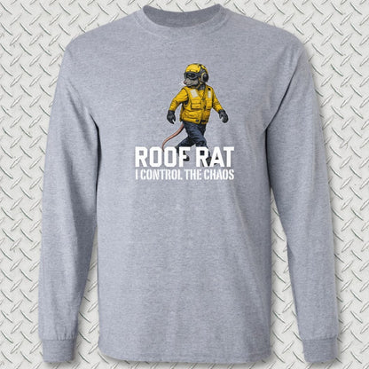 NavyHumor Long-sleeve Sport Grey / S Yellow Roof Rat Long Sleeve Tee