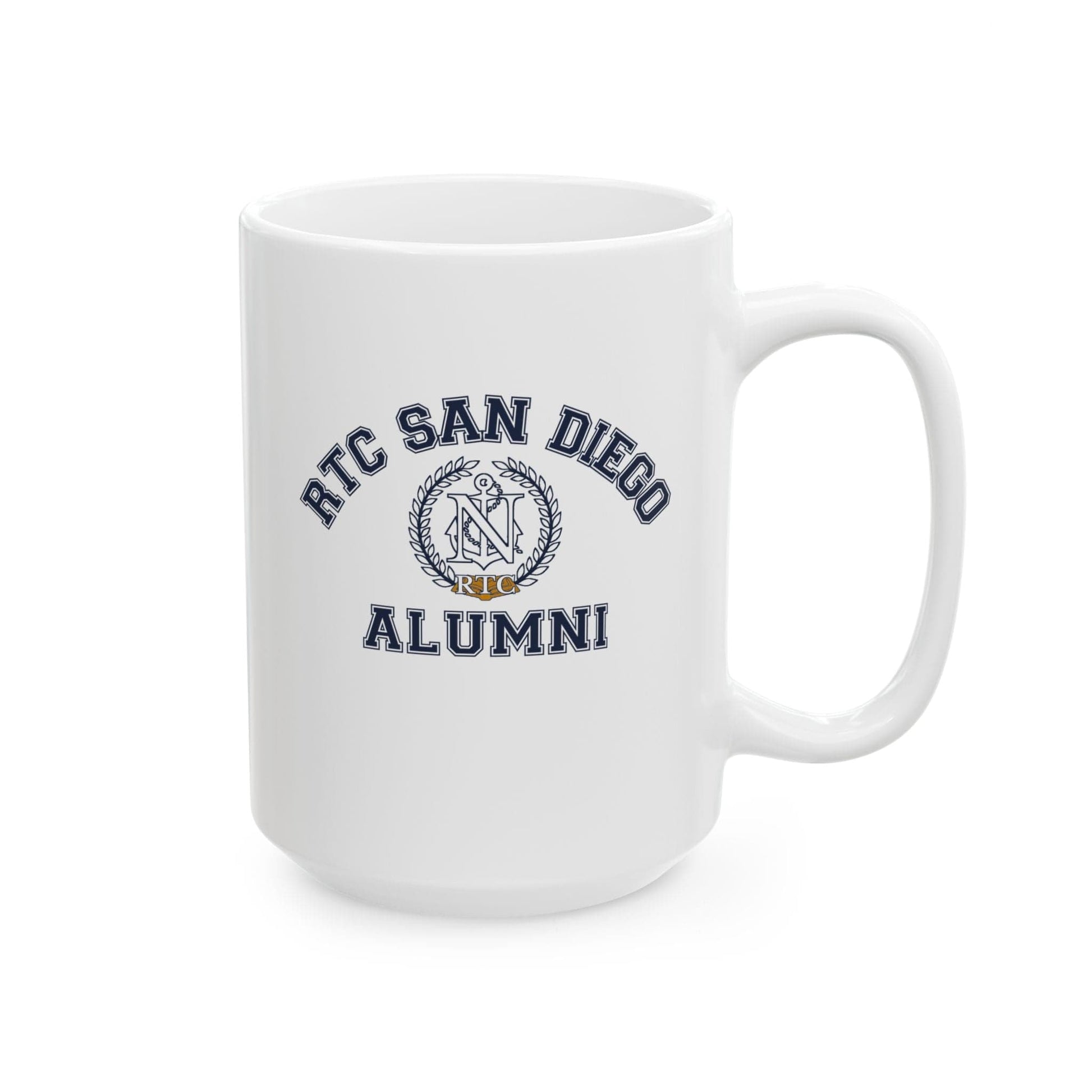 NavyHumor Mug 15oz RTC San Diego Alumni - 15oz Ceramic Mug