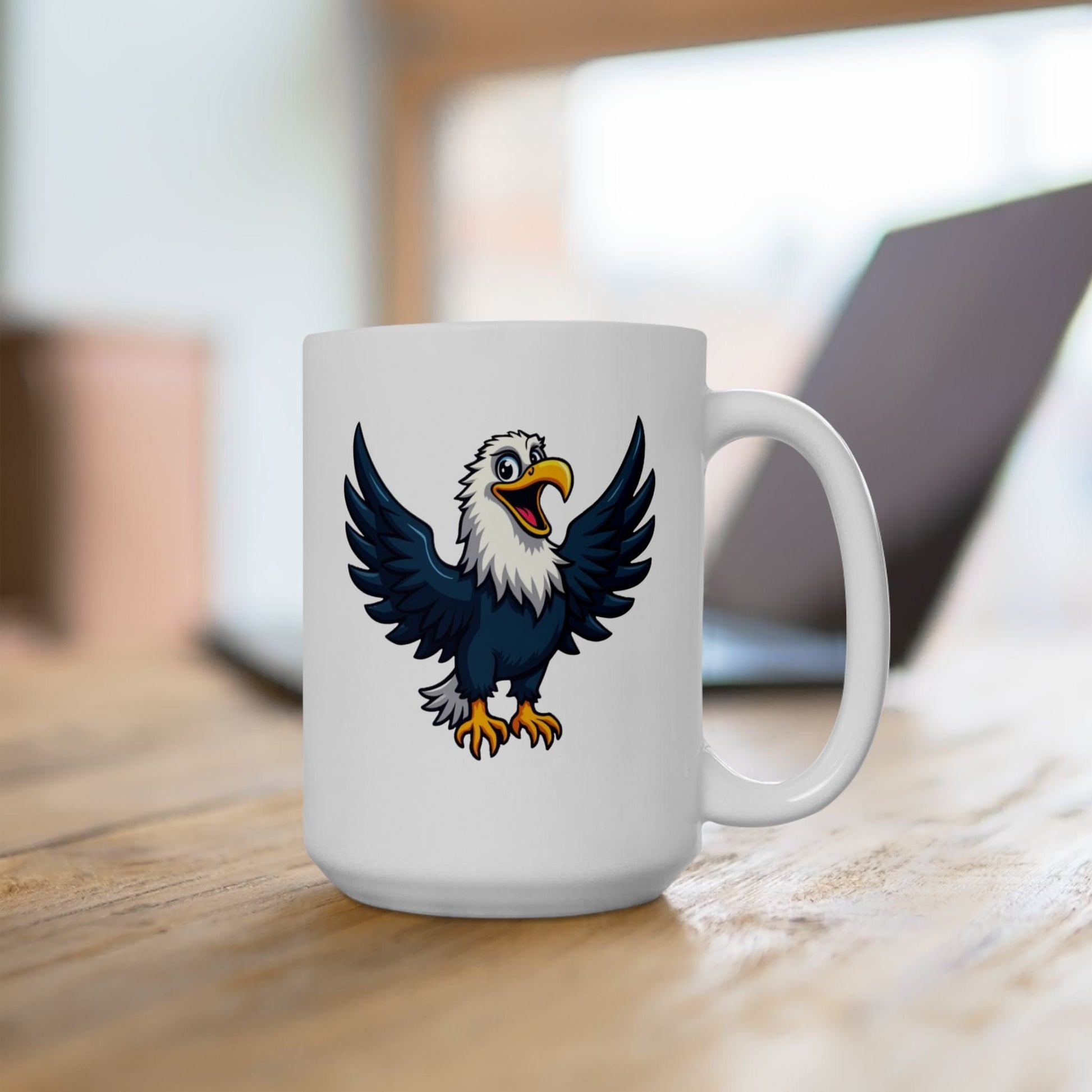 NavyHumor Mug 15oz Salty Since 1775 Logo Coffee Mug (15 oz Ceramic)