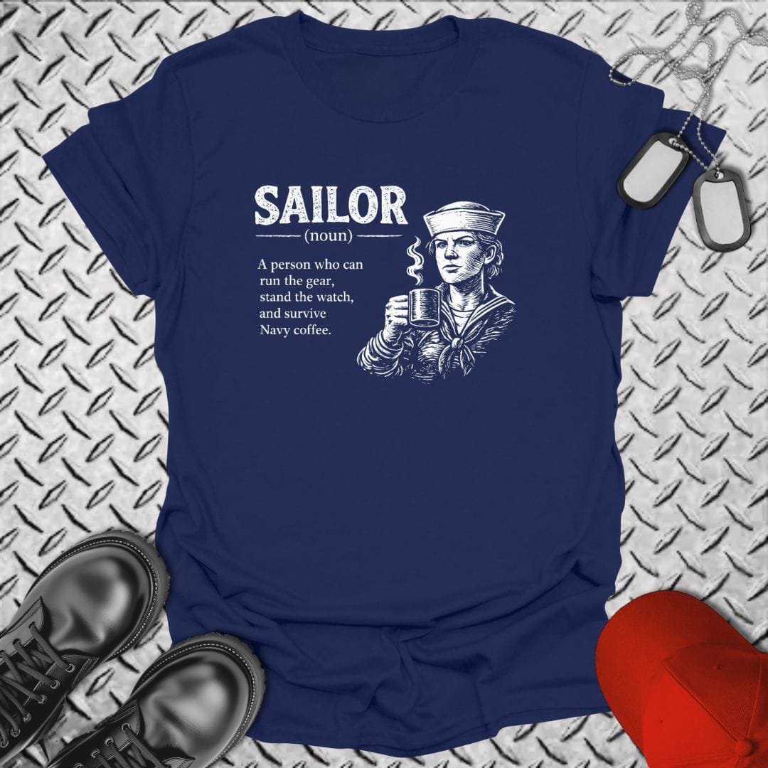 NavyHumor Soft Style T-shirt Navy / S Sailor Definition - Female