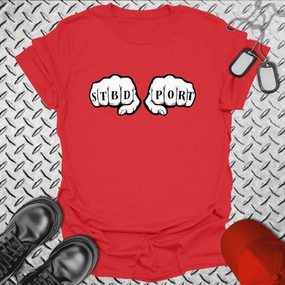 NavyHumor Soft Style T-shirt PORT STBD Fists