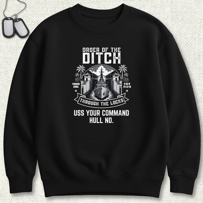 NavyHumor Sweatshirt Black / S Order of the Ditch - Add Your Command Sweatshirt