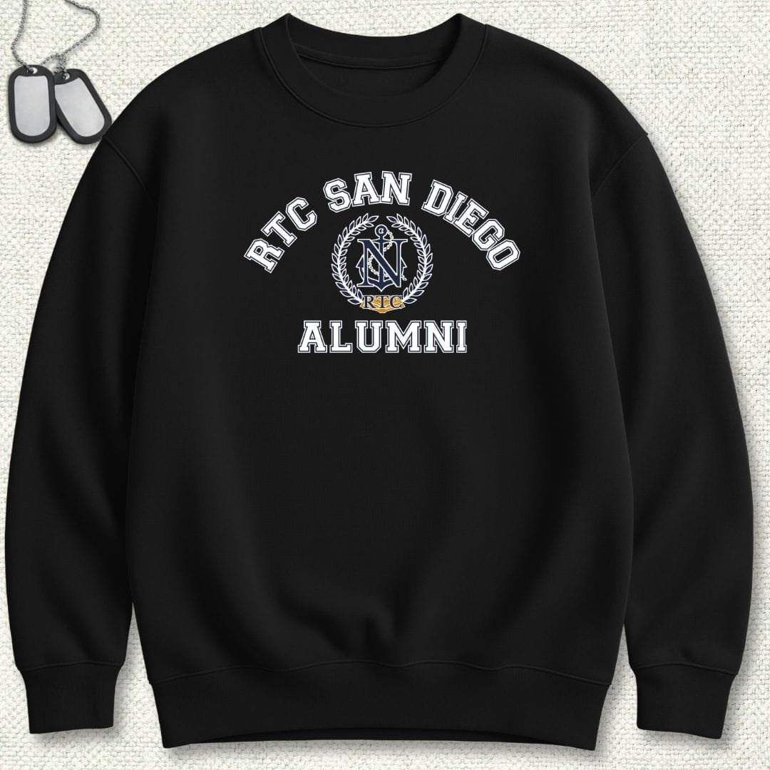 NavyHumor Sweatshirt Black / S RTC San Diego Alumni Sweatshirt