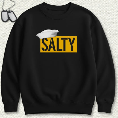 NavyHumor Sweatshirt Black / S True Salty Sweatshirt