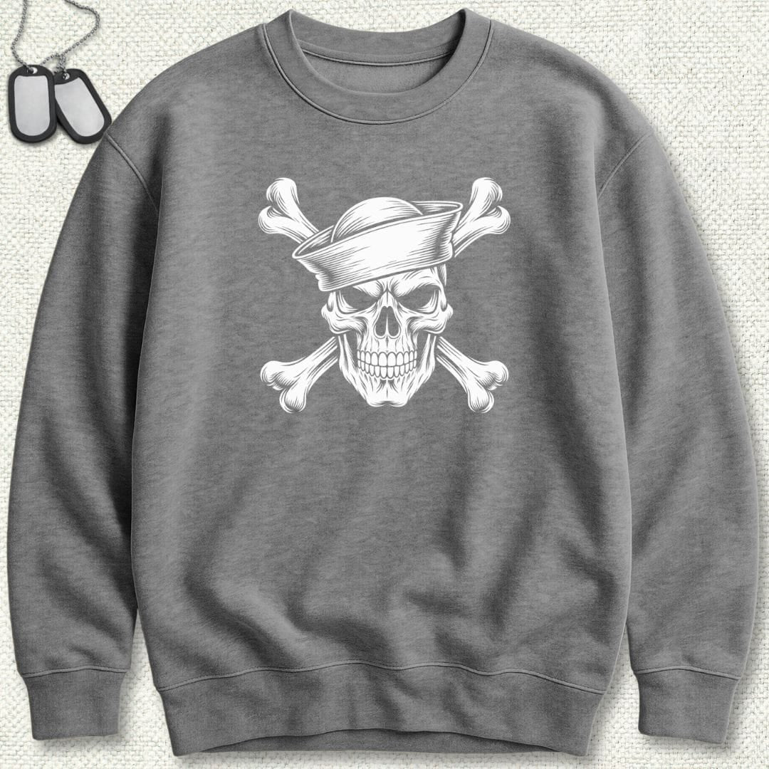 NavyHumor Sweatshirt Graphite Heather / S Jolly Sailor Sweatshirt