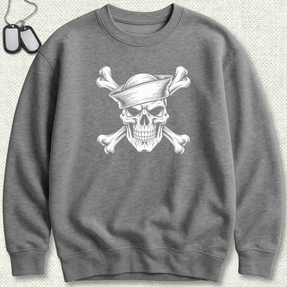 NavyHumor Sweatshirt Graphite Heather / S Jolly Sailor Sweatshirt