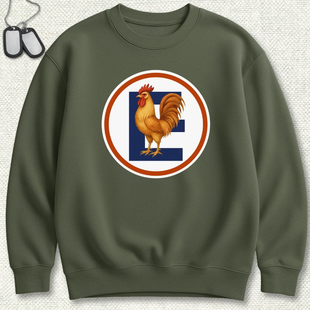 NavyHumor Sweatshirt Military Green / S Boot Camp Big Chicken Sweatshirt