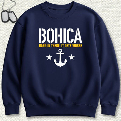 BOHICA - It Gets Worse Sweatshirt