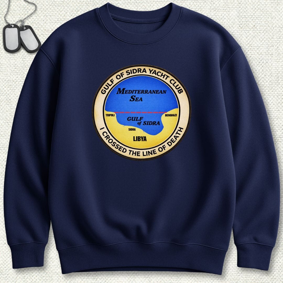 NavyHumor Sweatshirt Navy / S Gulf Of Sidra Sweatshirt