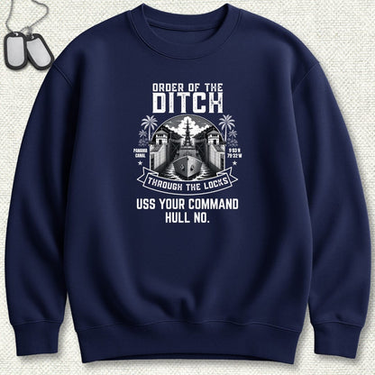 NavyHumor Sweatshirt Navy / S Order of the Ditch - Add Your Command Sweatshirt