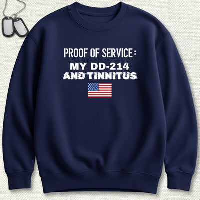 Proof Of Service (Flag) Sweatshirt