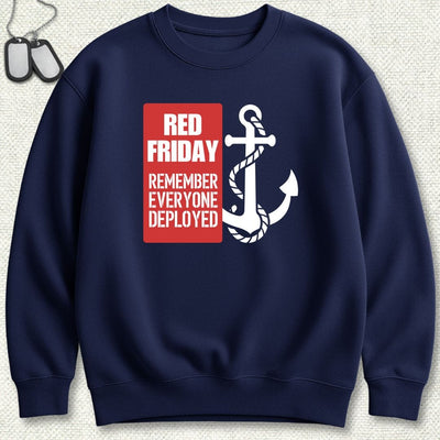 R.E.D. Friday Banner/Anchor Sweatshirt