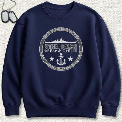 Steel Beach Bar & Grill - Surface Sweatshirt