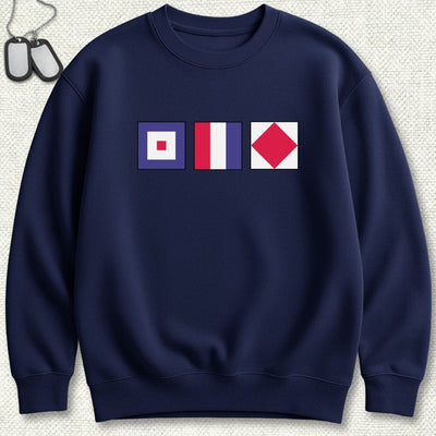 WTF - Signal Flag Sweatshirt