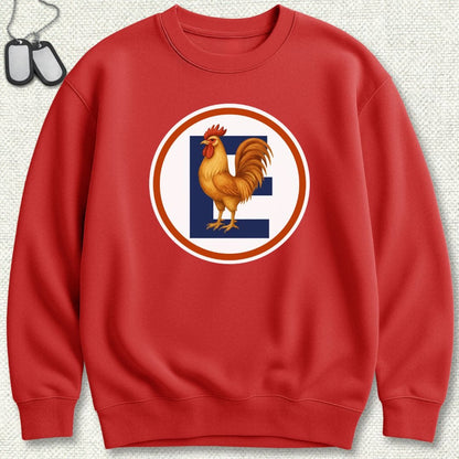 NavyHumor Sweatshirt Red / S Boot Camp Big Chicken Sweatshirt