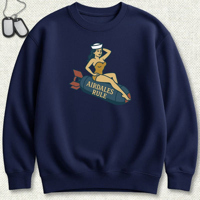 Airdales Rule Tattoo Sweatshirt