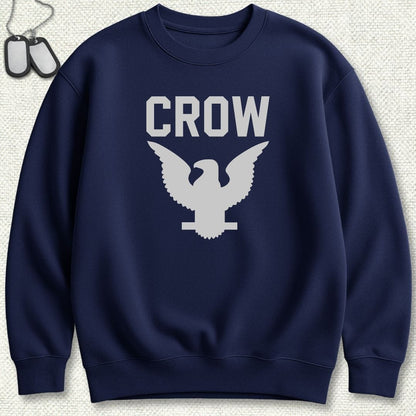 NavyHumor Sweatshirt S / Navy Crow Crow Sweatshirt