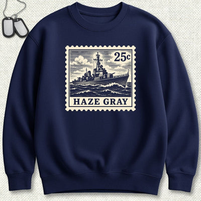 Haze Gray Stamp Sweatshirt