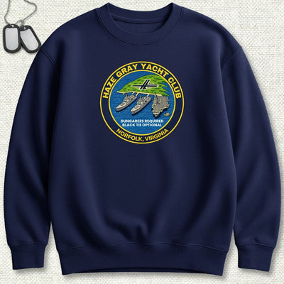 Haze Gray Yacht Club - Norfolk Sweatshirt