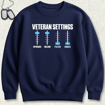 Veteran Settings Sweatshirt