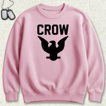 NavyHumor Sweatshirt S / Pink Crow Crow Sweatshirt