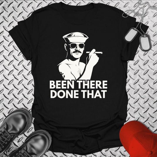NavyHumor T-Shirt Black / S Been There, Done That T-shirt