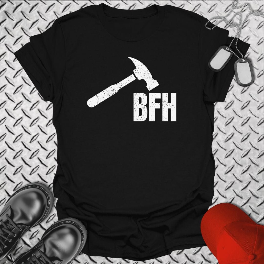 NavyHumor T-Shirt Black / S Big F'ing Hammer T-shirt